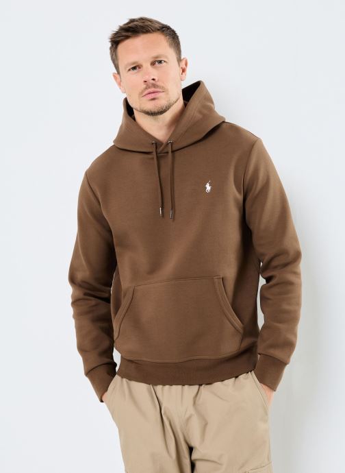 Polo Ralph Lauren Double-Knit Hoodie – Brown