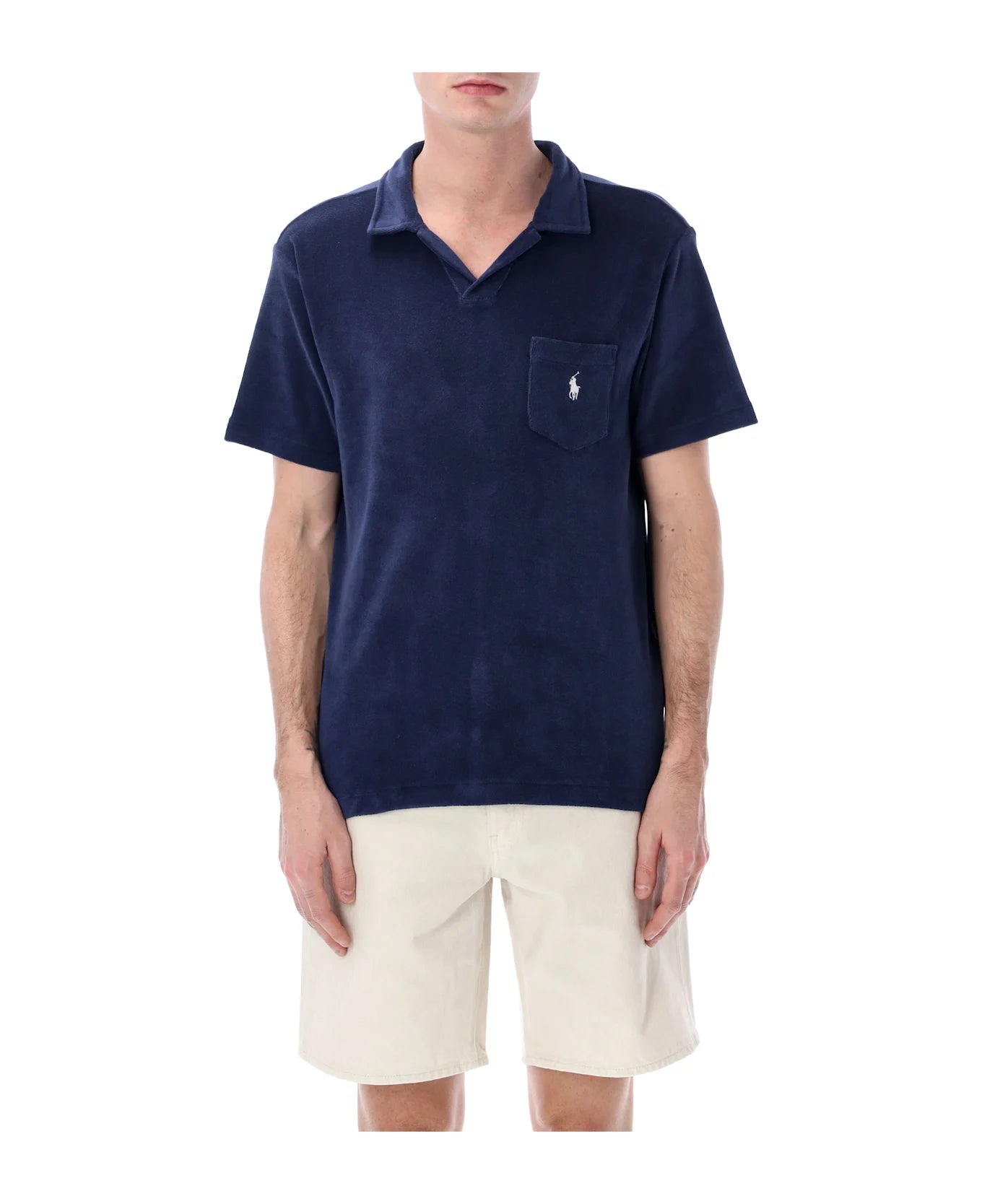 Polo Ralph Lauren Terry Shirt Newport Navy