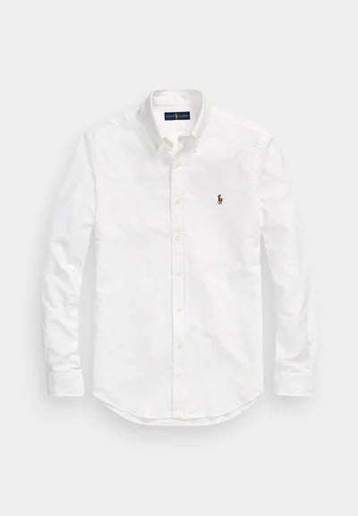 Polo Ralph Lauren Slim Fit Oxford Sport Shirt – White
