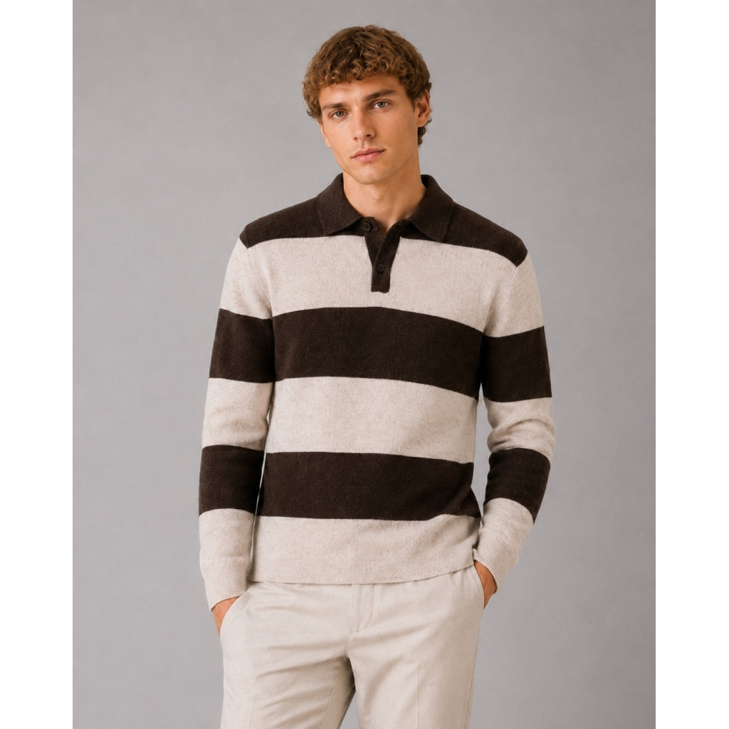 Marvin Cashmere pPolo Knit