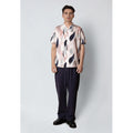 Bowling Ebbe Printed S/S Shirt Violet ice