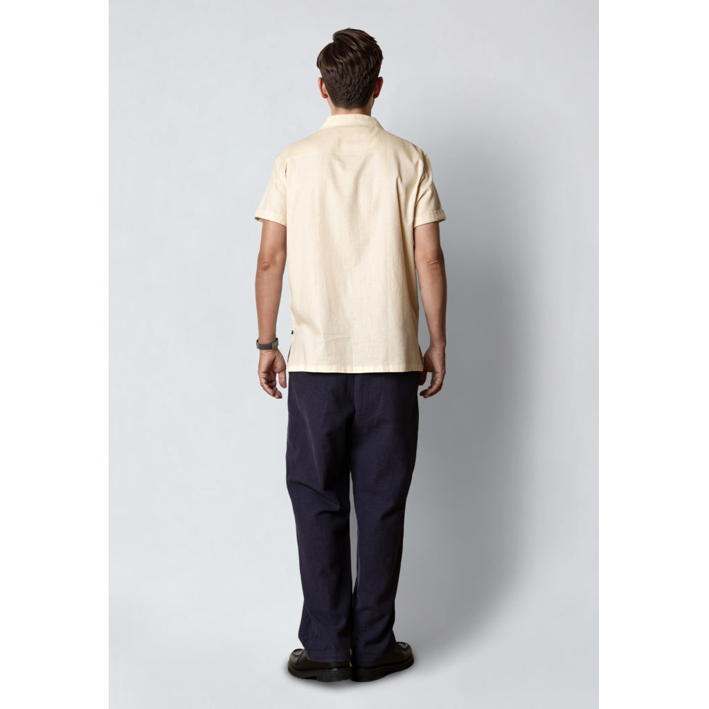 Bowling Feliz S/S Shirt Ecru
