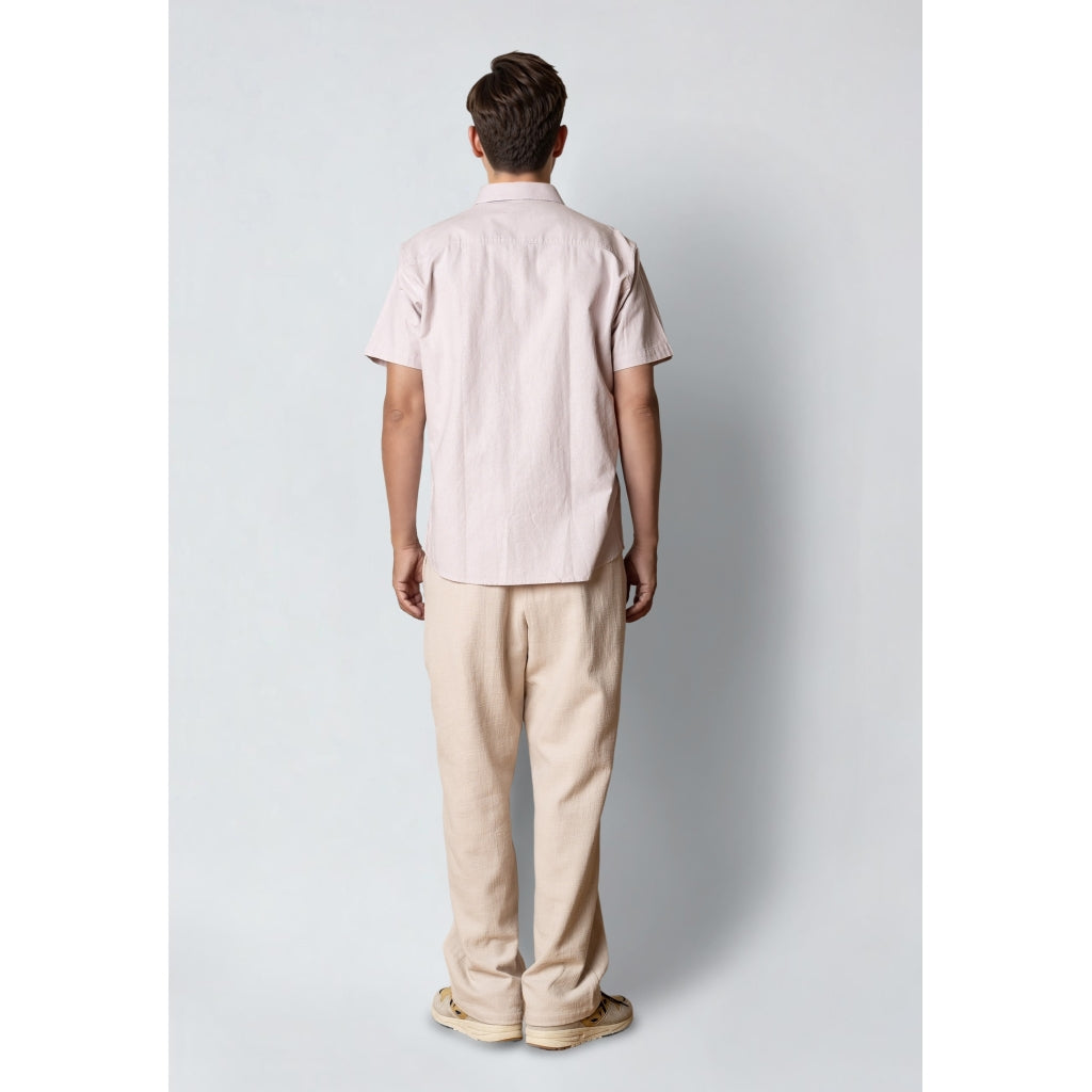 Luca Shirt Shortsleeve Violet Ice