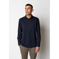 Clean Formal Stretch Shirt Navy