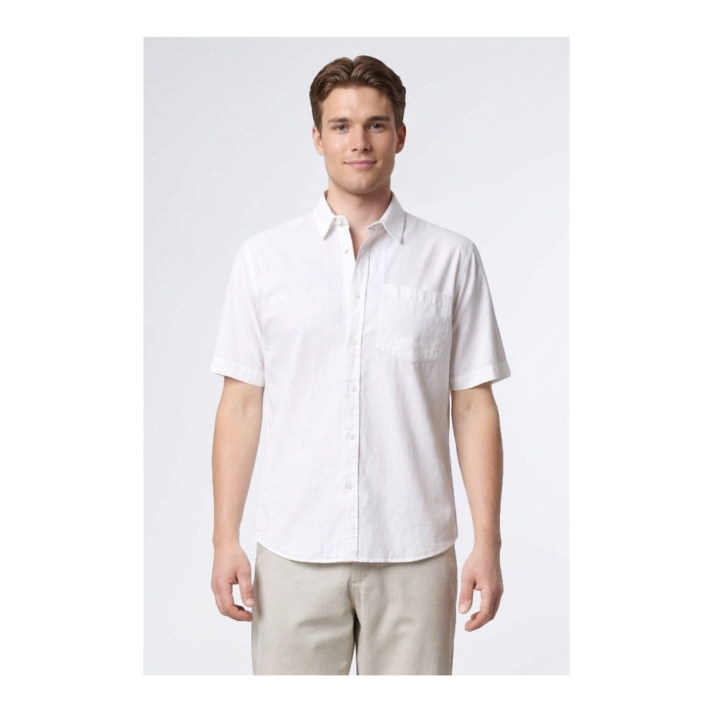 Luca Shirt Shortsleeve White