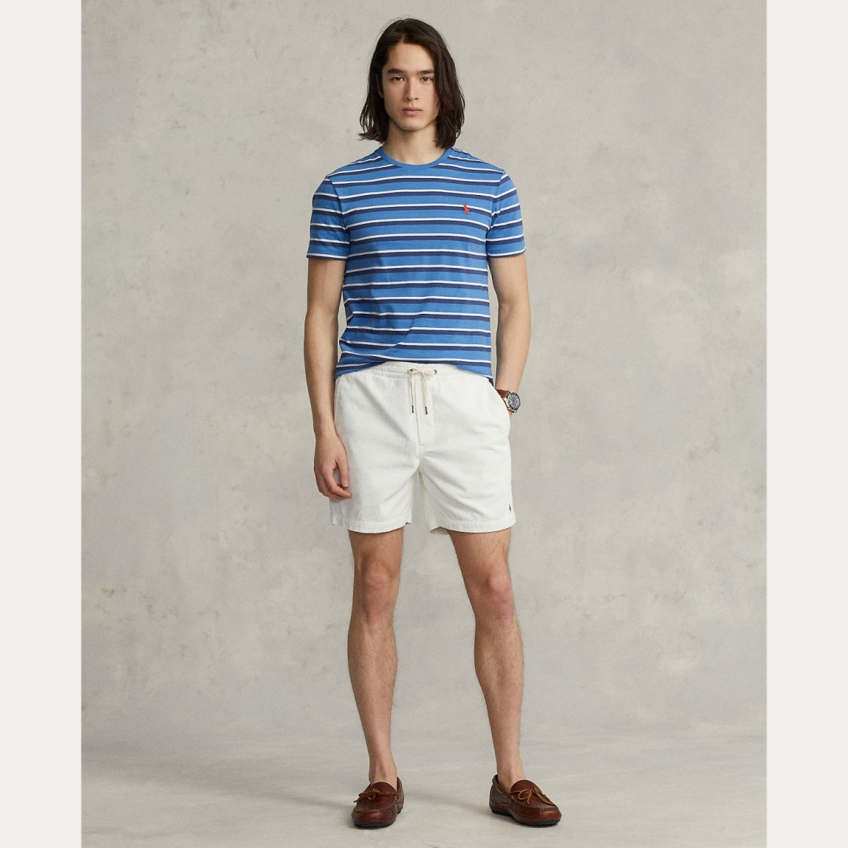 Polo Prepster Corduroy Shorts Warm White