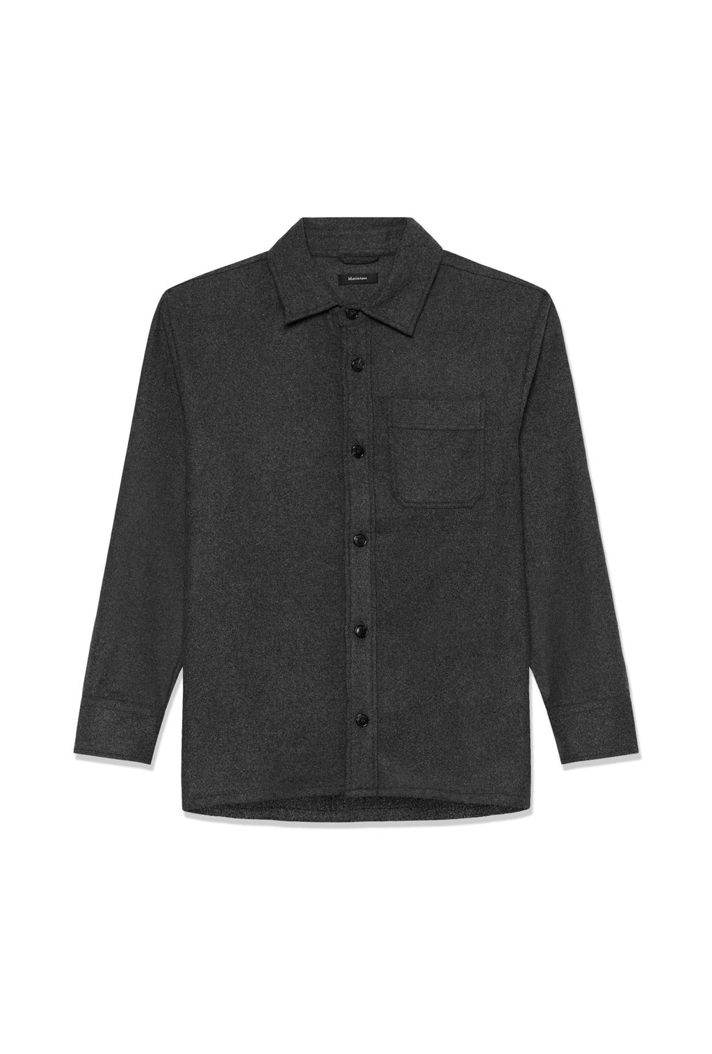 MAcracow Overshirt Dark Grey Melange