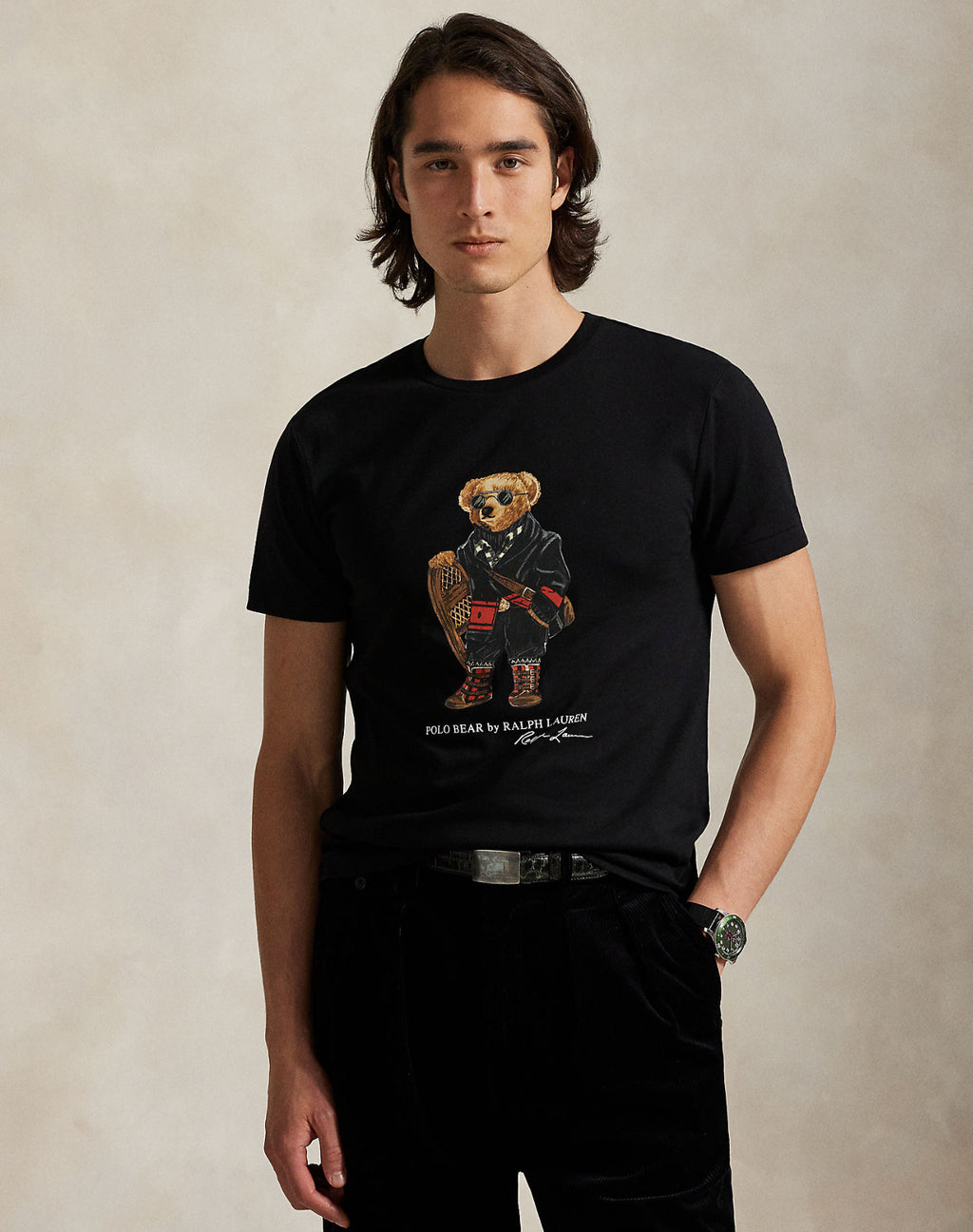 Polo Bear T-Shirt Black