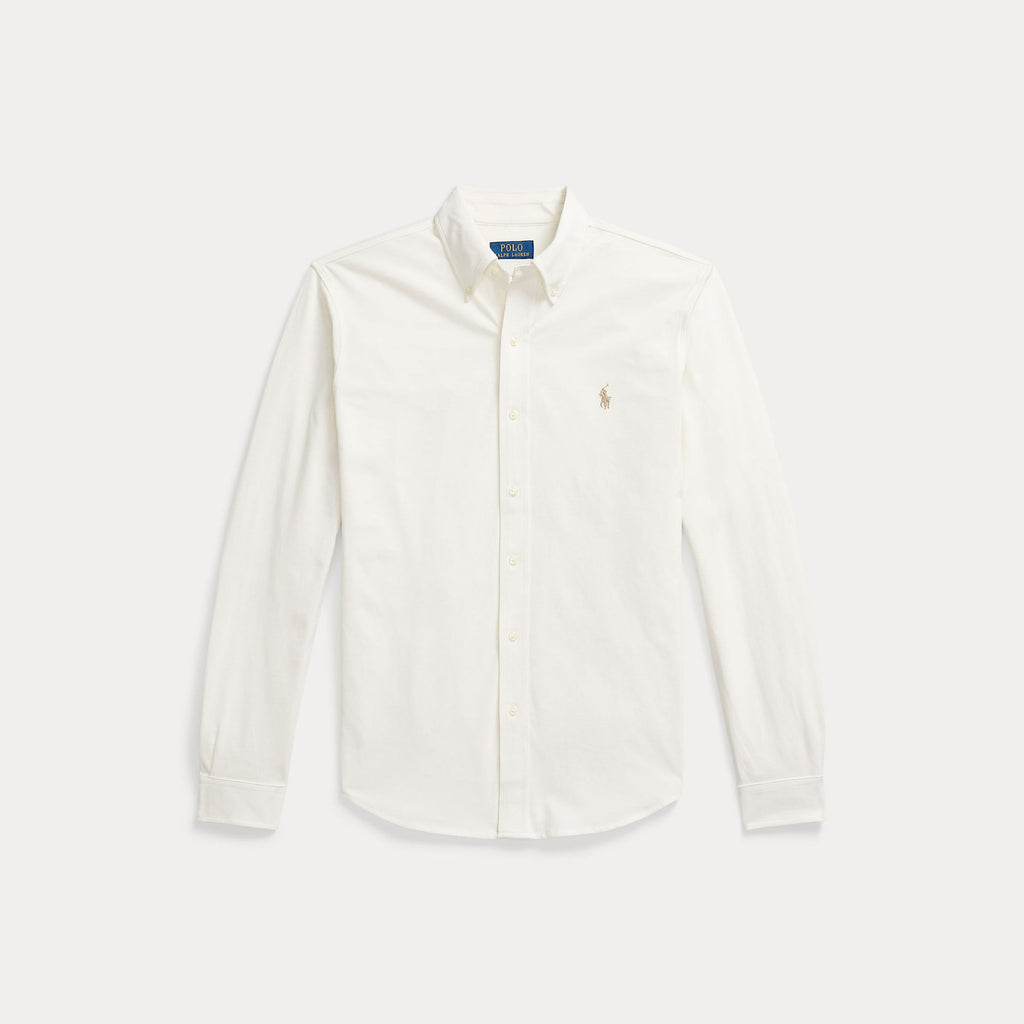 Polo Ralph Lauren Featherweight Mesh Shirt – Cream