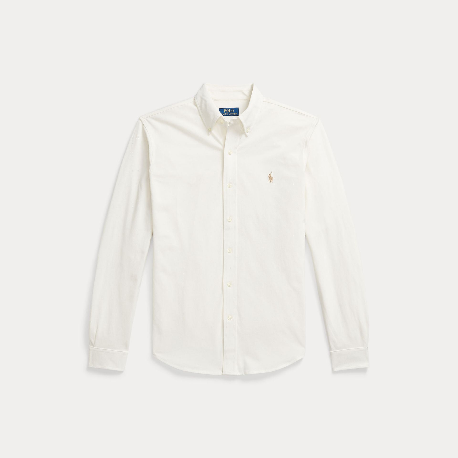Polo Ralph Lauren Featherweight Mesh Shirt – Cream