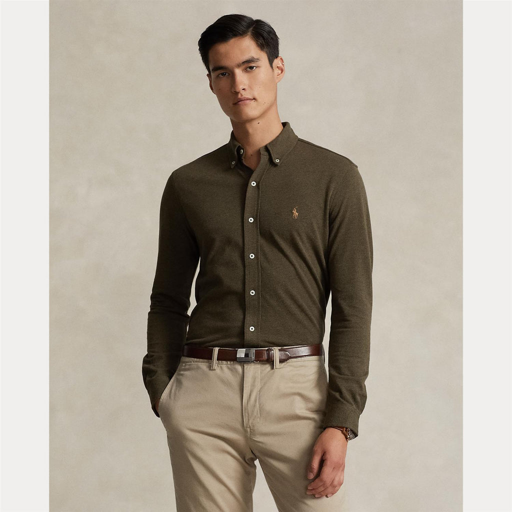 Polo Ralph Lauren Featherweight Mesh Shirt – Green