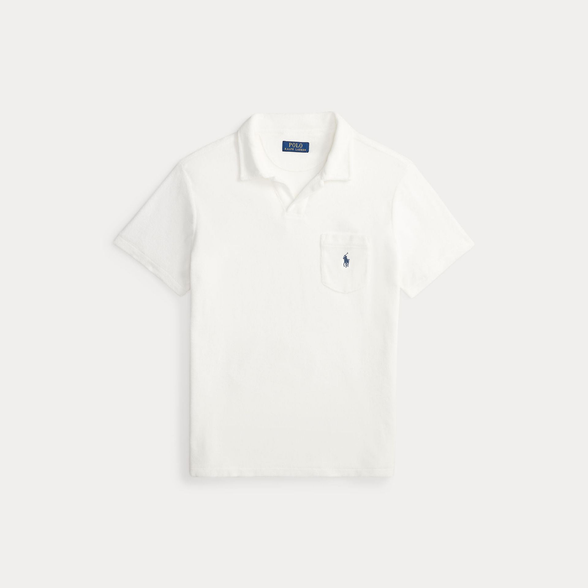Polo Ralph Lauren Terry Shirt Newport White