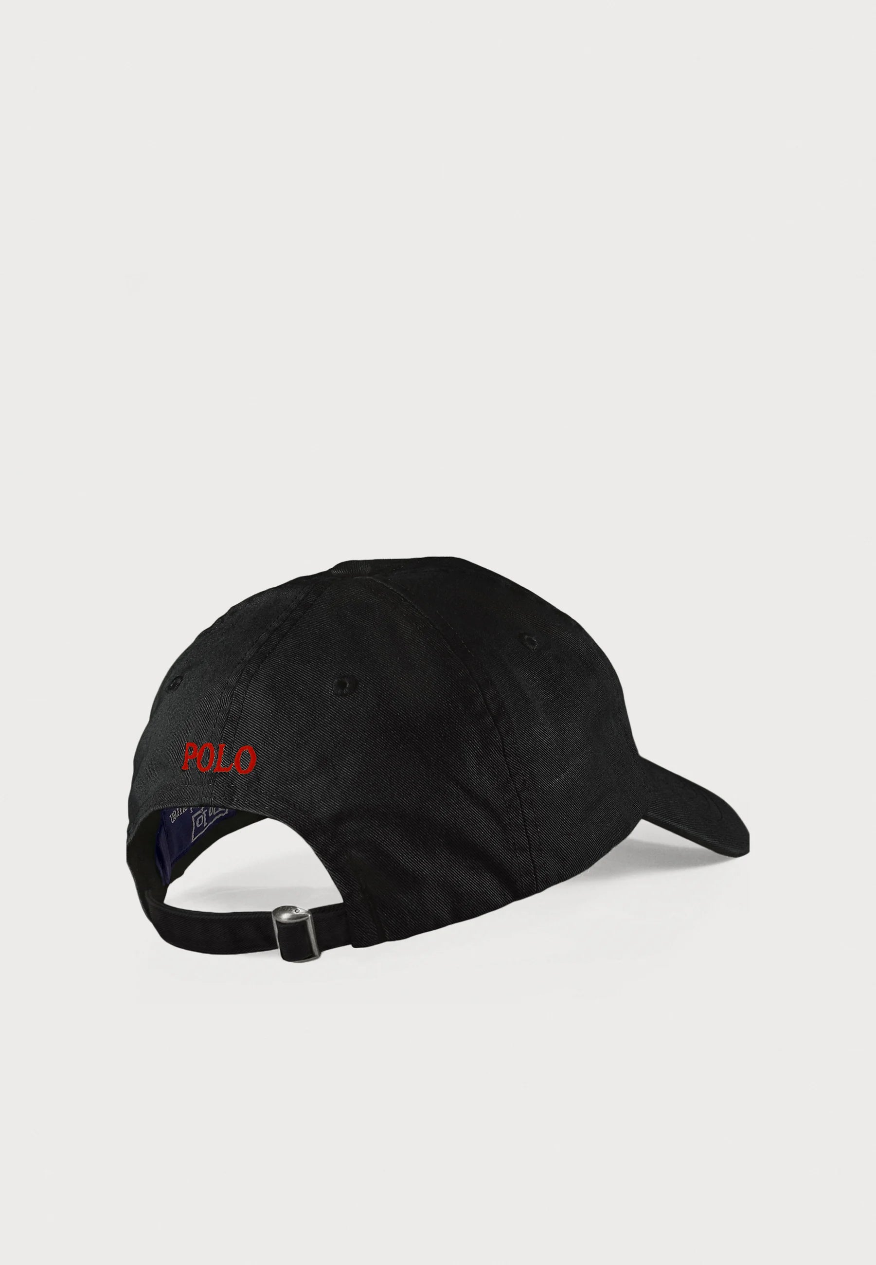 Cotton Chino Baseball Cap Black