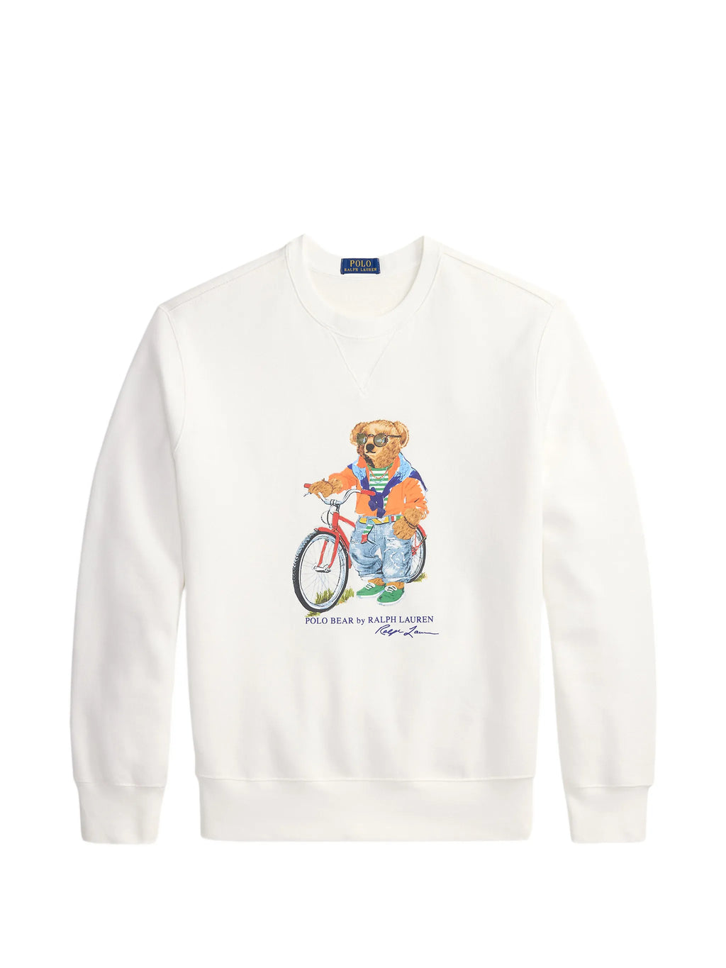 Polo Ralph Lauren Bear-Print Crewneck Sweatshirt
