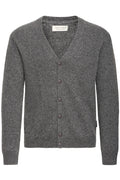 CFKarl Lambswool Cardigan Pewter Mix