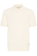 CFKarl Structured Knit Polo Egret