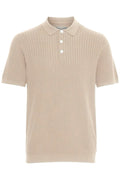 CFKarl Structured Knit Polo Plaza Taupe