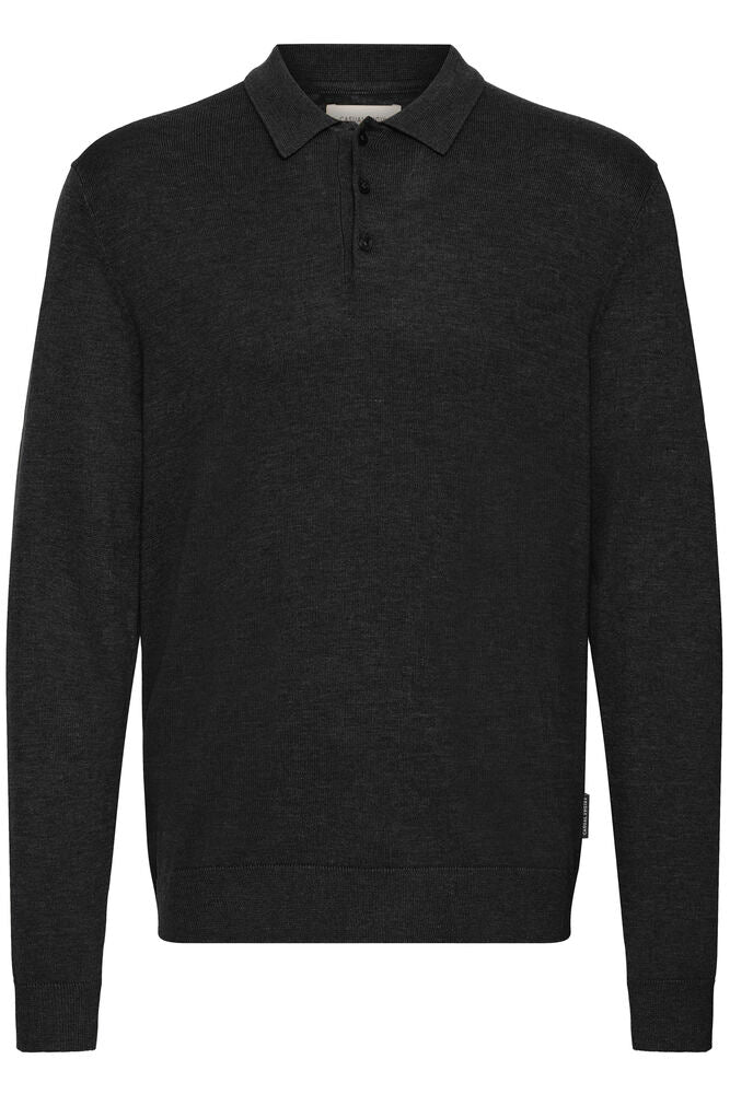 CFRennes Polo Knit Black Melange