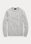 Polo Ralph Lauren Slim Fit Cotton Sweater - Rund Hals Grey