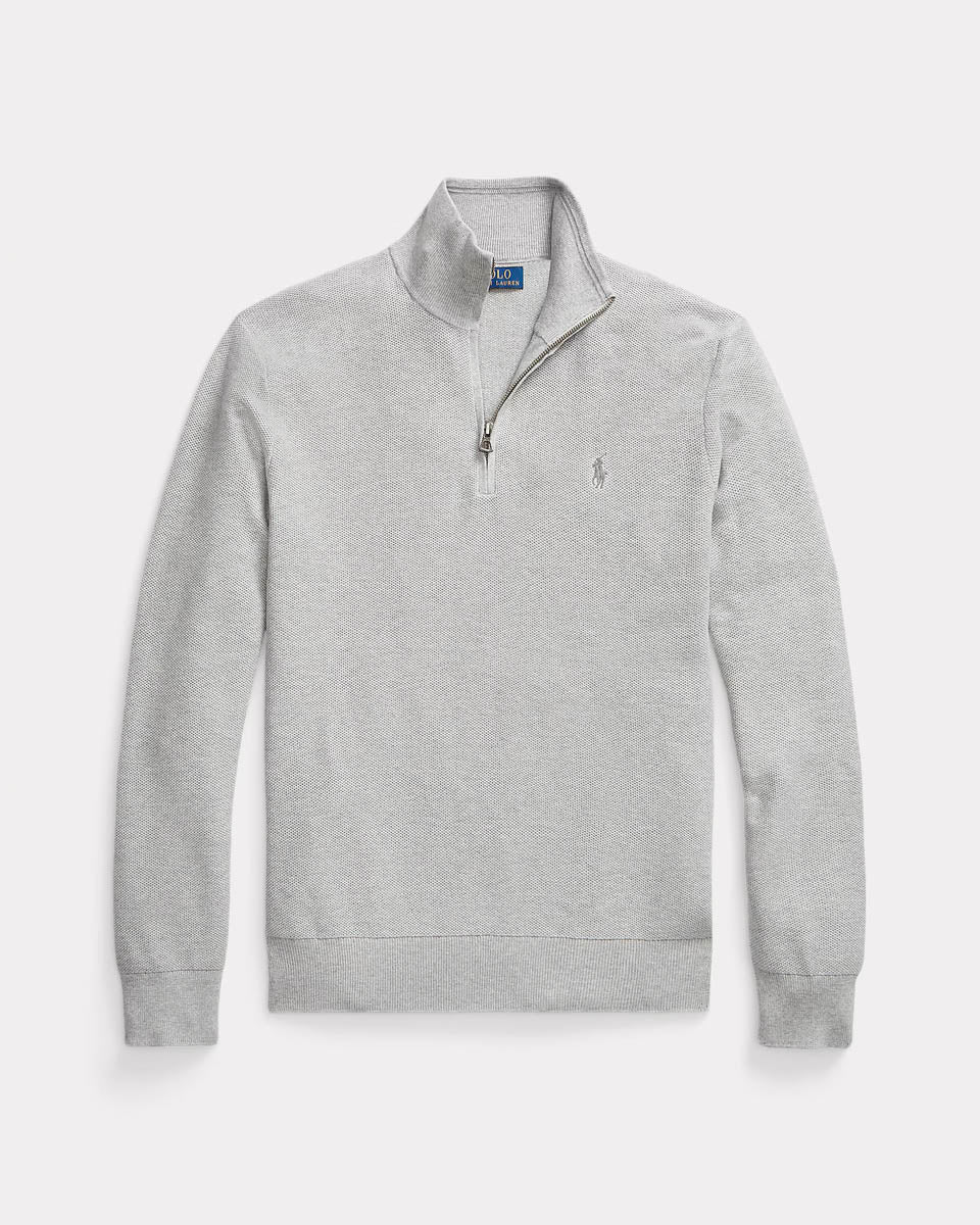 Polo Ralph Lauren Quarter Zip Andover Heather
