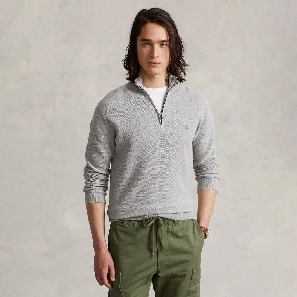 Polo Ralph Lauren Quarter Zip Andover Heather