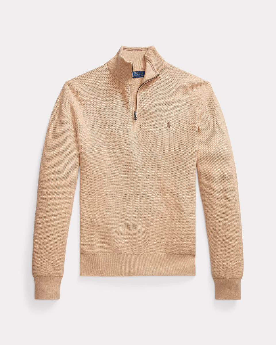 Polo Ralph Lauren Quarter Zip Camel