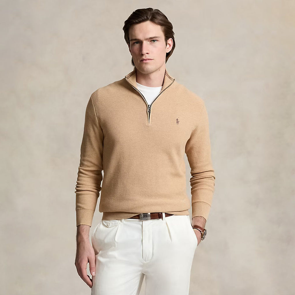 Polo Ralph Lauren Quarter Zip Camel