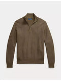 Polo Ralph Lauren Quarter Zip Olive Green