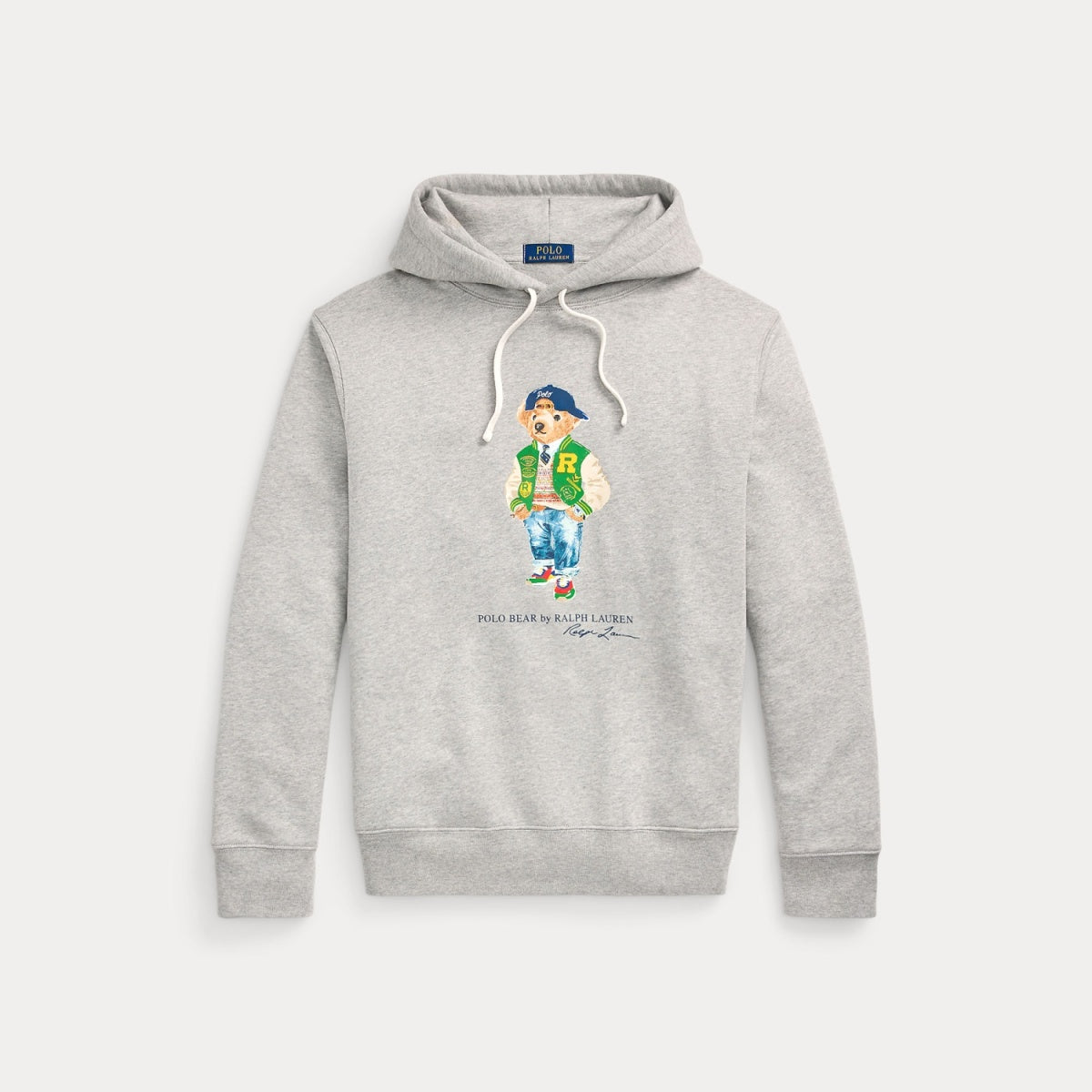 Ralph Lauren Polo Bear Hoodie - GRÅ
