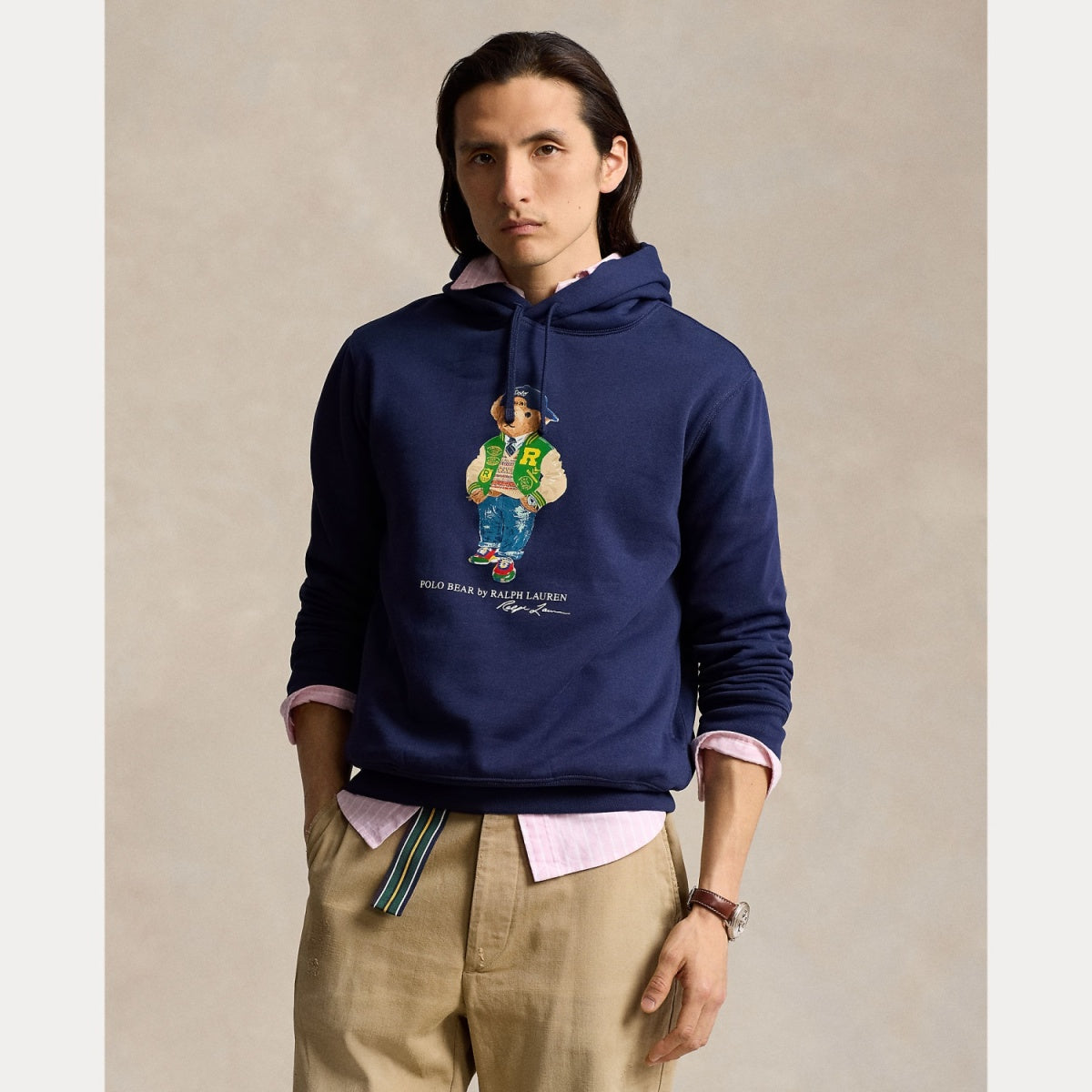 Ralph Lauren Polo Bear Hoodie - Navy