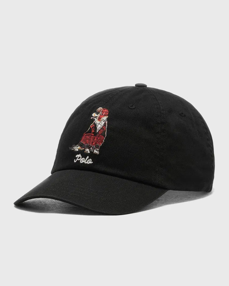 Polo Bear Cap Black