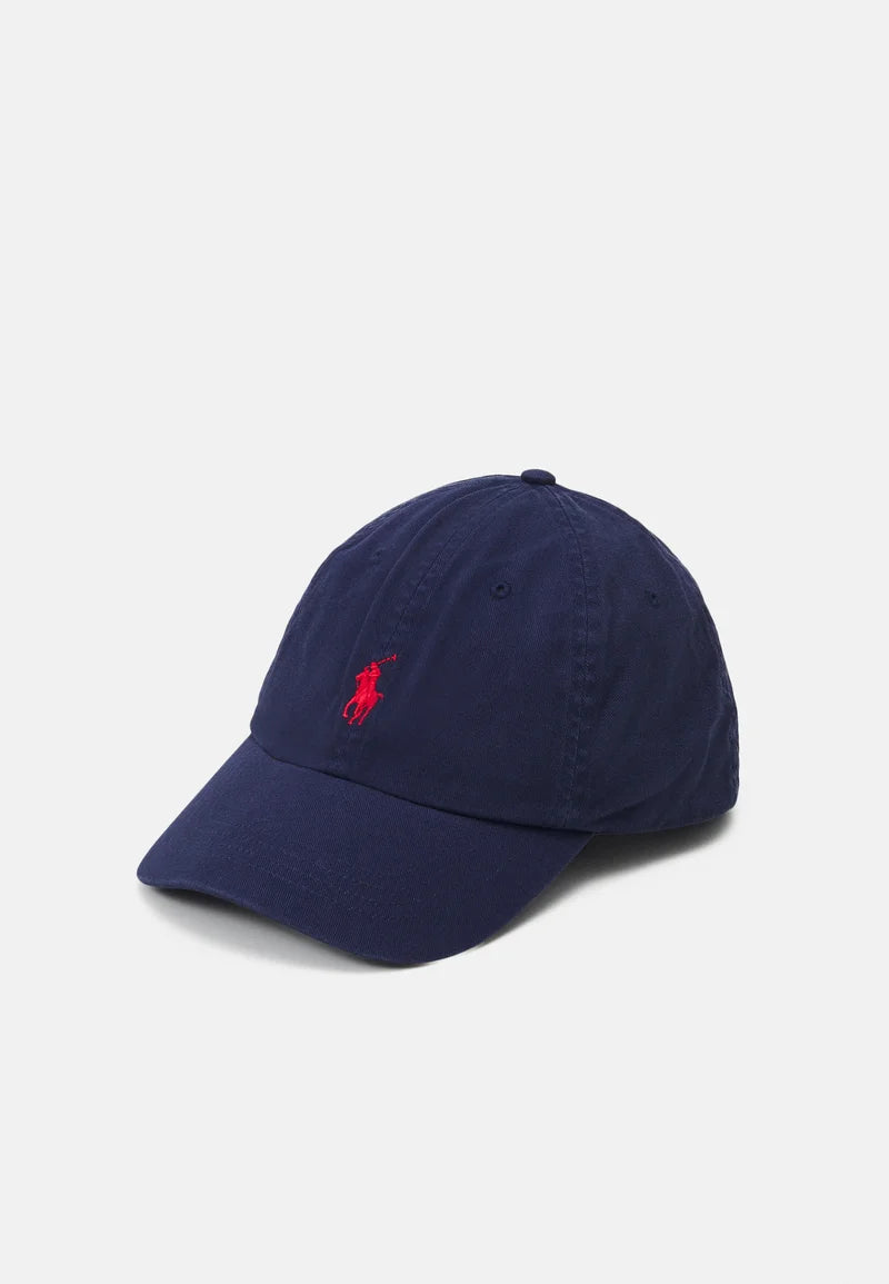 Cotton Chino Baseball Cap Navy