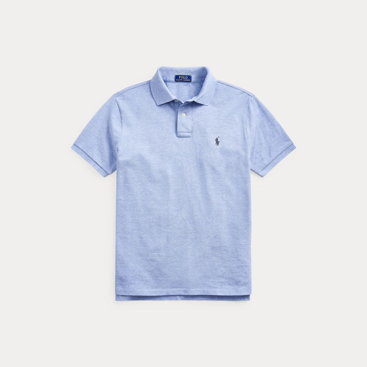 Custom Slim Fit Isle Heather Mesh Polo Shirt