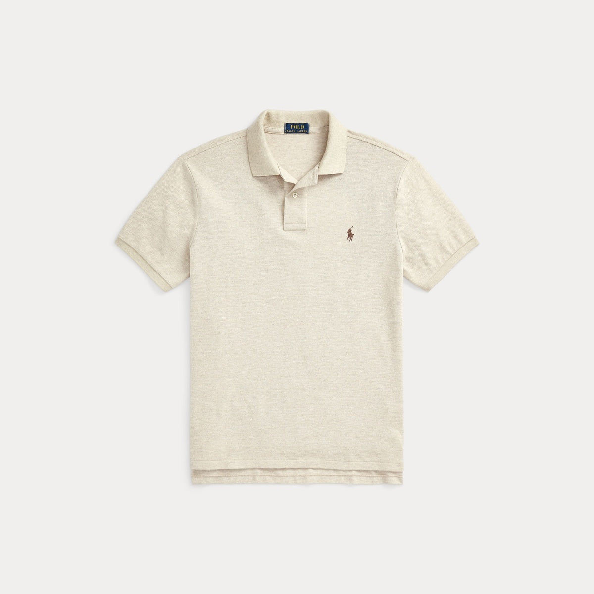 Custom Slim Fit Expedition Dune Mesh Polo Shirt