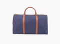 Luca Canvas Weekend Bag Marine Blå