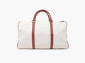 Luca Canvas Weekend Bag Off White