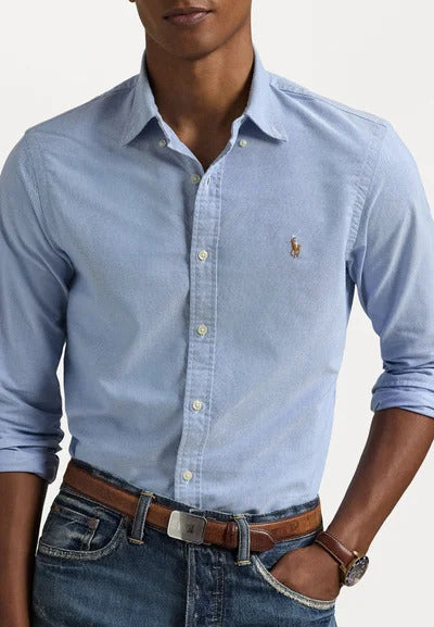 Polo Ralph Lauren Slim Fit Oxford Sport Shirt – Blue