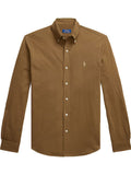 Polo Ralph Lauren Featherweight Mesh Shirt – Brown