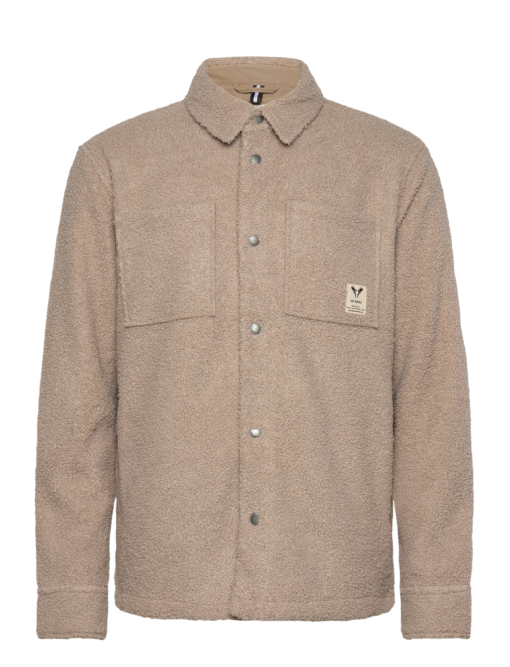 Ace Boucle Overshirt Vetiver