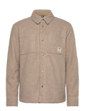 Ace Boucle Overshirt Vetiver