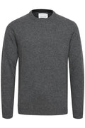 CFKarl Lambswool Crew Neck Pewter Grey