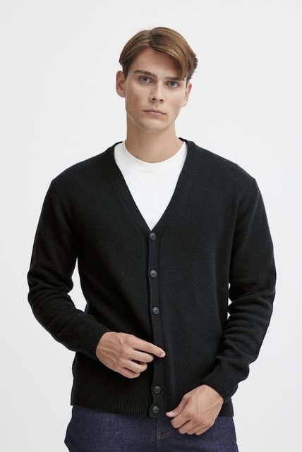 CFKarl Lambswool Cardigan Dark Navy