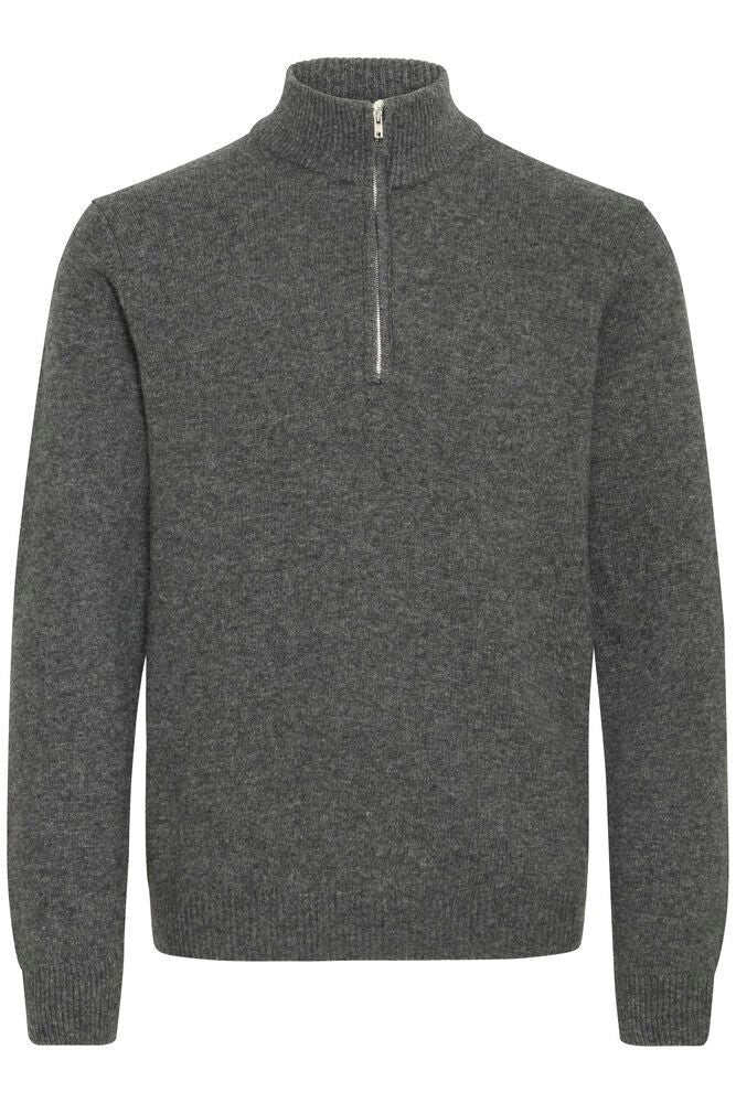 CFKarl Halfzip Lambswool Pewter Grey