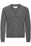 CFKarl Lambswool Cardigan Pewter Grey