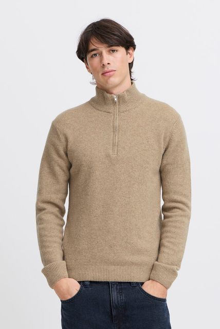 CFKarl Halfzip Lambswool Silver Mink