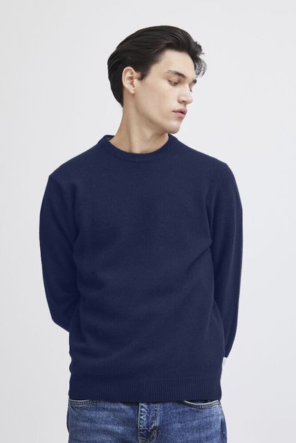 CFKarl Lambswool Crew Neck Dark Navy