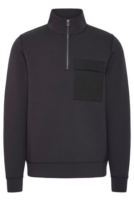 CFRo Sweat W.Contrast Pocket Black Beauty