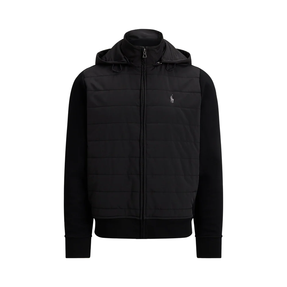 Hybrid Hooded Jacket Black