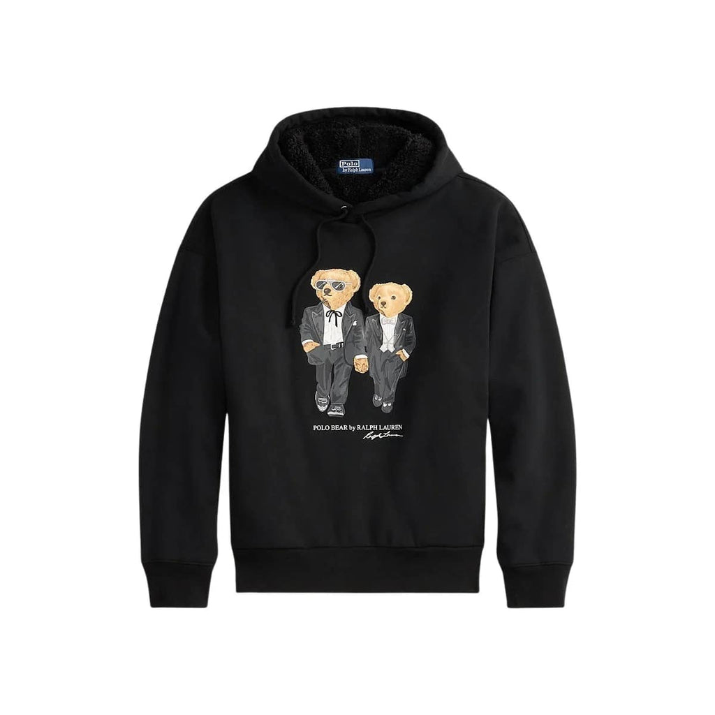 Polo Ralph Lauren The Ralph & Ricky Tuxedo Bear Hoodie –  Black