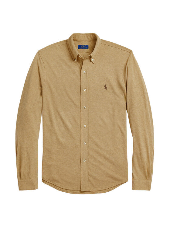 Polo Ralph Lauren Featherweight Mesh Shirt – Cammel